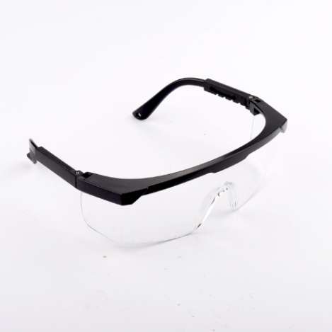 Hipa 12 Pack Anti Fog / Mist Universal Fit Safety Goggles Glasses Lens Eye Protective Concealer Clear Lab Outdoor & Indoor Work with Black Frame