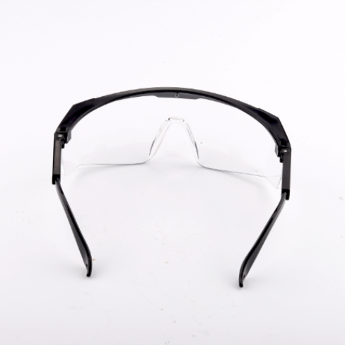 Hipa 12 Pack Anti Fog / Mist Universal Fit Safety Goggles Glasses Lens Eye Protective Concealer Clear Lab Outdoor & Indoor Work with Black Frame