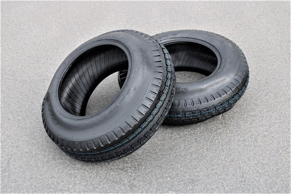 Antego ST205/75D14 Bias Trailer Tire, 6 Ply Load Range C (Set of 2)