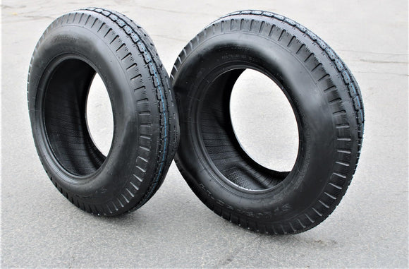 Antego ST205/75D14 Bias Trailer Tire, 6 Ply Load Range C (Set of 2)