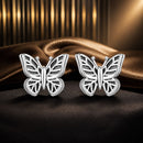 925 Sterling Silver Oxidized Silver Earrings for Women-1