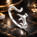 925 Sterling Silver Oxidized Ring for Women-1