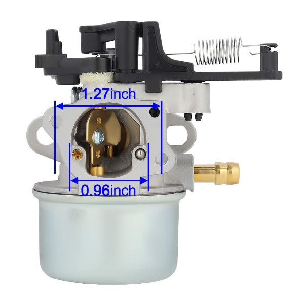 Carburetor Kit For Troy Bilt TB360 BS 591137 593599 590948 111P02 114P02 11P902 121Q02 121Q07 121S02 121S07 124Q02 2800 PSI Pressure Washer Lawn Mower - 0