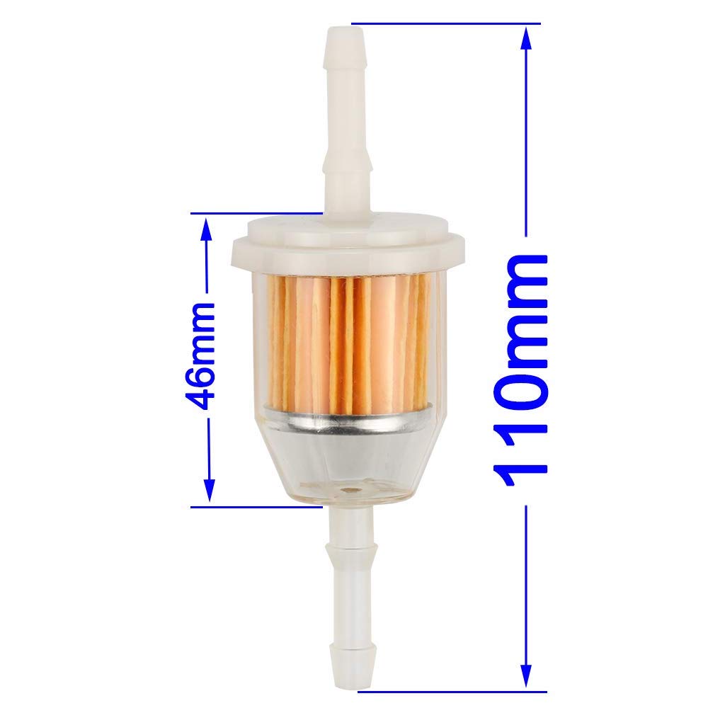 10 Pack Fuel Filter for 25 050 22-S AM116304 120-436 Kohler CH11-CH16 CH18-CH25 CH410-CH450 CV13-CV25 CV430-CV493 CV670-CV740 SV470-SV740 Engine Mower