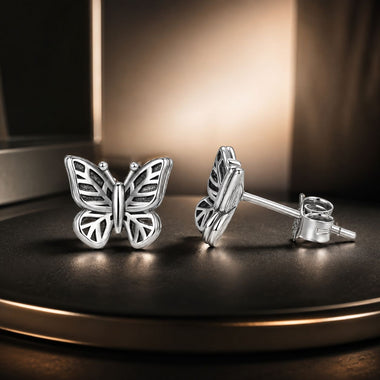 925 Sterling Silver Oxidized Silver Earrings for Women - 0