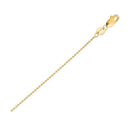 14k Yellow Gold Bead Chain (2.50 mm)-1