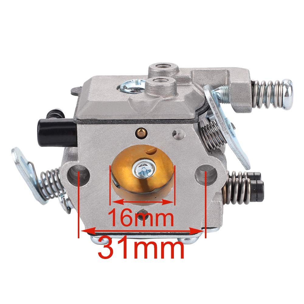 Hipa Carburetor Tune Up Kit For Stihl MS250 MS210 MS230 Wood Boss Chainsaw Replaces Walbro WT-215 Carb 1123 160 1650 Air Filter Ignition Coil