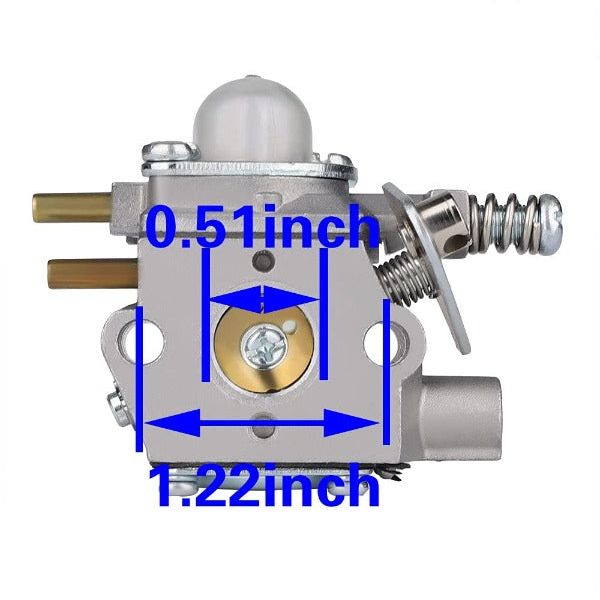 Hipa Carburetor Kit For Echo SRM-2400 GT-2400 Trimmer PE-2400 Edger PPT-2400 Pruner SRS-2400 HCA-2400 Replace WT-424 12300052133