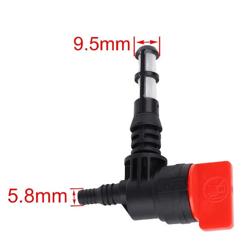 Hipa Fuel Shut Off Valve Kit For Generac 4000XL 6500XL 7500EXL 7000EXL 4000GCX 5500GCX 6500GCX 10000EXL 4000GCXE Generator # G080270 192980GS - 0