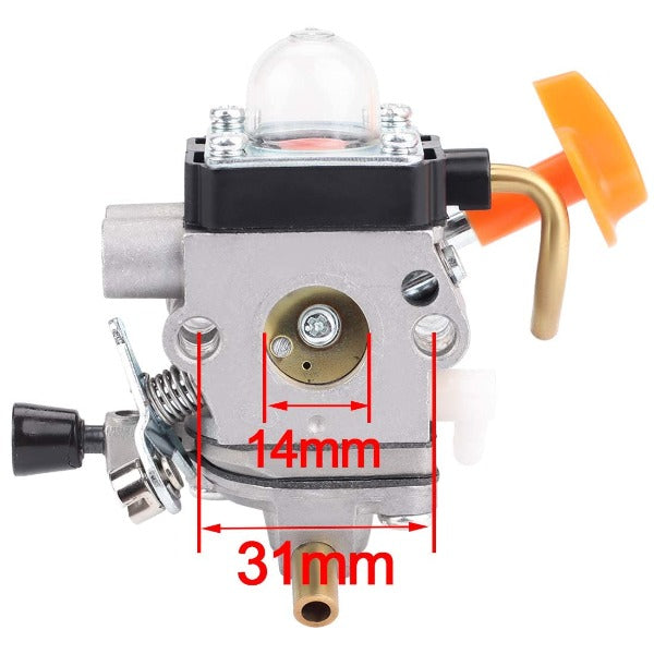 Hipa FS90R Carburetor Kit for Stihl FS 90R FS90 FS87 FS87R FS100 FS110 FS110R String Trimmer Brushcutter Replace 4180-120-0608 C1Q-S174