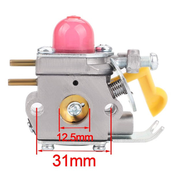 Hipa Carburetor Kit for Weedeater Featherlite SST25 FL20 FL23 FL26 FX26 Poulan P1500 P2500 P3500 Trimmer #530071822 530071752 C1U-W18 - 0