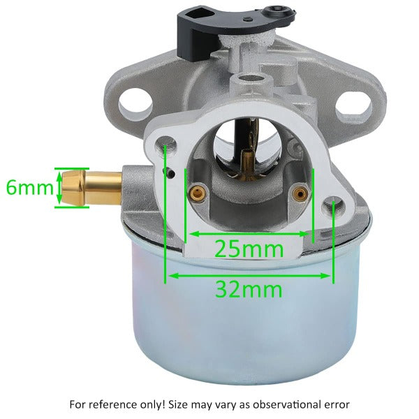 Carburetor Kit for 799868 Briggs Stratton 6.0 650 Series 190cc Engine 497586 498170 498254 497314 497347 694202 693909 692648 498255 498966 Mower