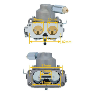 Hipa 791230 Carburetor for BS 405777 406777 407777 445677 445777 445577 446677 446777 441777 699709 499804 John Deere LA120 LA130 LA135 Engine Tractor - 0