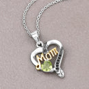 0.49 Carat Genuine Peridot and Black Spinel .925 Sterling Silver Pendant-4