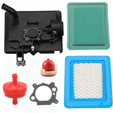 496116 Air Cleaner Filter Primer Base for BS Troy Bilt TB110 TB230 TB130 TB210 Lawn Mower # 795259 792040 691753 224815 491588S Air Filter