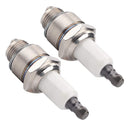 Hipa RJ19LM 2 x Spark Plugs for Briggs Stratton 796112 802592 5095K Champion J19LM (868)-1