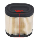 Hipa 740083A 36905 Air Filter For Tecumseh LEV100 LEV115 LEV120 LV195XA LV195EA Engine Toro Recycler 22 20016 20017 20018 Lawn Mower (2-Pack)-4