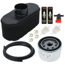 HIPA Fuel System Maintenance Kit for Kawasaki FR691V FS481V FR651V FR730V FS541V FS600V FS651V FS691V FS730V 4-Stroke Engine Lawn Mower Tractor 11013-0752 Air Filter 49065-7007 Oil Filter-1