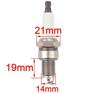 HIPA 2 x Spark Plugs for HONDA GX390 GX120 GX160 GX200 GX240 GX270 GX340 GX 390 Engine Mower Tractor Rototiller # 89839-99010 - 0
