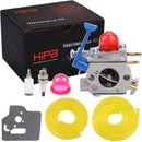 Hipa 545081848 Carburetor Kit for Husqvarna 128LD 128CD 125L 128L 128DJX 128C 128LDX 128RJ String Trimmer # C1Q-W38 C1Q-W40A-1