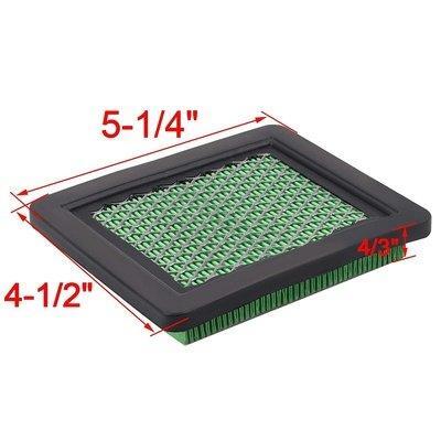 Hipa Air Filter + Pre Filter for # 17211-ZL8-023 17211-ZL8-003 17211-ZL8-000 Honda GCV160 GC160 Engine Lawn Mower with Spark Plug - 0