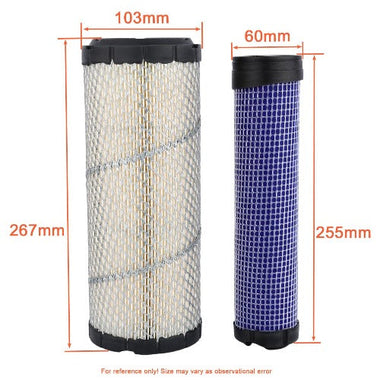 2-Pack Air Filter for 25-083-01S 11013-7044 Kawasaki FX651V FX691V FX730V FX751V FX801V FX850V FX1000V FD731V FH601V FH641V FH680V Mower - 0