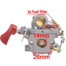Carburetor Kit For Poulan Pro PP338PT PP335 PP333 PP330 PP133 PP033 33cc Gas Trimmer Weed Eater# 545189502 C1M-W44-4