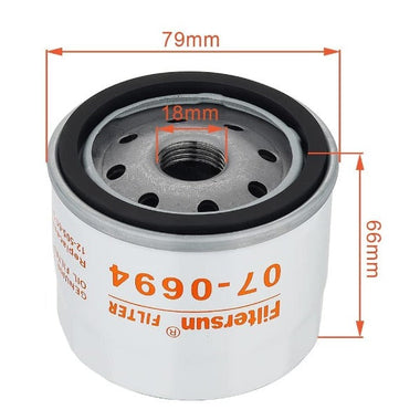 Hipa 5400 Series Maintenance Kit Fits Cub Cadet XT1 Enduro LT 42 Kohler KS530 KS540 KS590 KS595 Engine Lawn Mower # 22 883 01-S1 Air Filter 12 050 01-S Oil Filter - 0