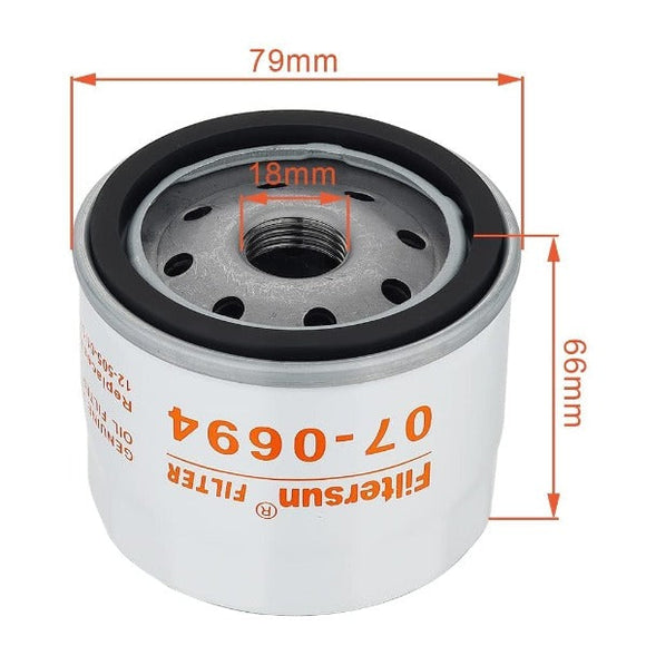 Hipa 5400 Series Maintenance Kit Fits Cub Cadet XT1 Enduro LT 42 Kohler KS530 KS540 KS590 KS595 Engine Lawn Mower # 22 883 01-S1 Air Filter 12 050 01-S Oil Filter