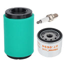 Hipa 5400 Series Maintenance Kit Fits Cub Cadet XT1 Enduro LT 42 Kohler KS530 KS540 KS590 KS595 Engine Lawn Mower # 22 883 01-S1 Air Filter 12 050 01-S Oil Filter-1