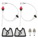 Hipa 581798001 Air Filter and Fuel Line Filter Kit for Husqvarna 125B 125BV 125BX 125BVX 28CC 170 MPH Leaf Blower # 545112101 545081841-1