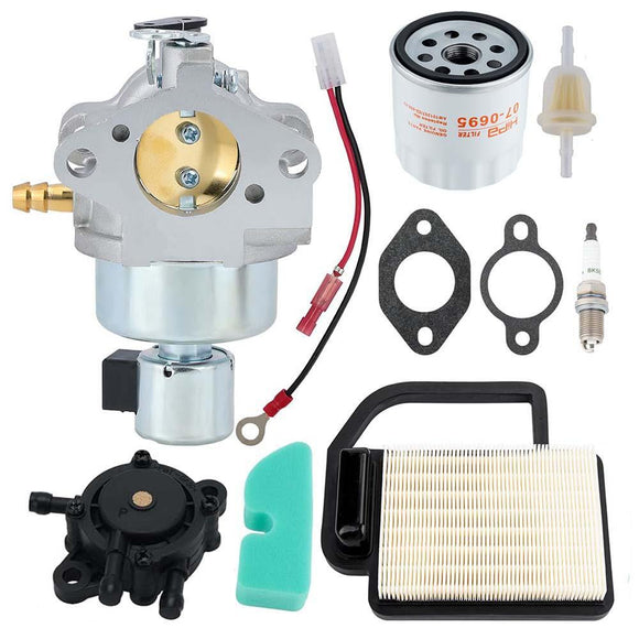 Carburetor Kit for Kohler Courage SV470 SV480 SV530 SV540 SV590 SV600 SV620 18HP to 22HP Engine Lawn Mower # 20 853 16-S 33-S 14-S