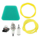 Hipa 5530037793 Air Filter Fuel Line Primer Bulb Spark Plug Kit Replacement Parts for Poulan Woodshark Wild Thing Craftsman 42CC Chainsaw-7