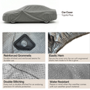Toyota Prius Car Cover - 177"L x 70"W x 54.5"H - Charcoal Grey-4