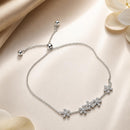 925 Sterling Silver Bracelet 22cm for Women-2