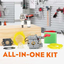 Hipa Carburetor Kit for Homelite ST155 ST145 ST175 ST185 ST275 ST285 ST385 ST485 SX135 GST18 HBC18 String Trimmer # WT-458 WT-476-2