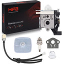 SRM 225 Carburetor Kit for Echo SRM225i SRM225SB SRM225U GT225 GT225i GT225L GT225SF PAS225 PE225 21.2cc Trimmer Weed eater # A021001690 RB-K93-1