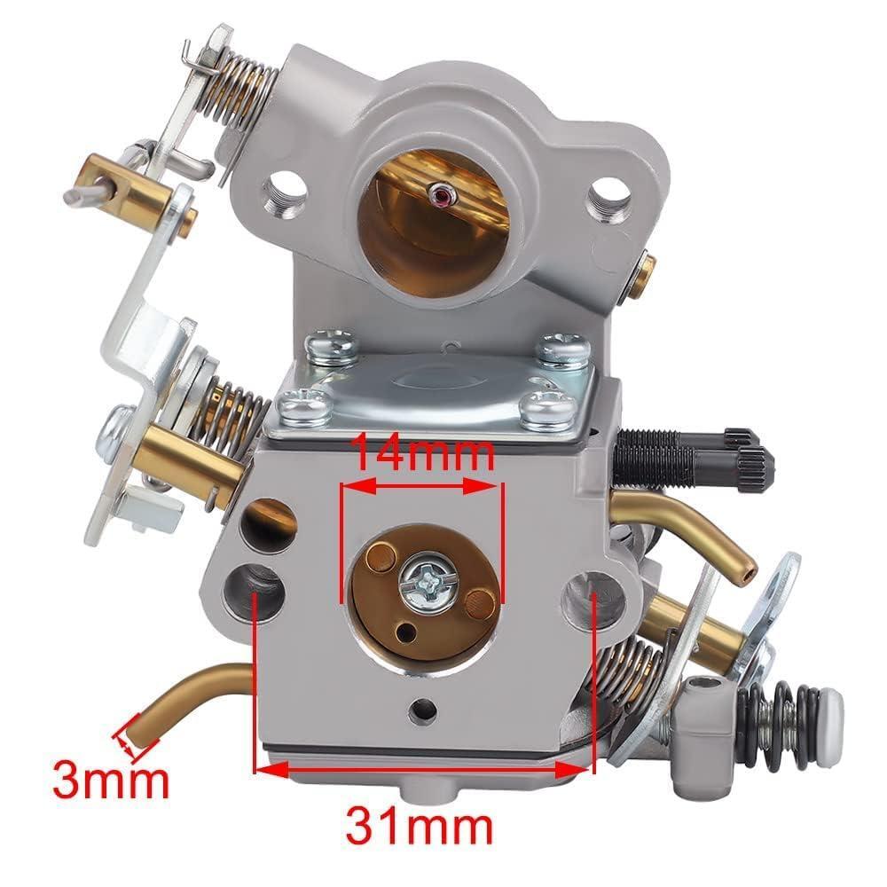 PP4218AVX Carburetor for Poulan P3314 PP4218 PR4218 PP4218A PPR4218A PP4218AV PP4218AVL PP4018 P4018AV Chainsaw Replace C1M-W26 530035590