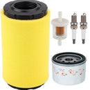 Oil Air Filter Kit for 793569 793685 Briggs & Stratton 33R877 31Q777 331777 Engine Craftsman LT2000 YT3000 YS4500 Mower # 696854 492932-1
