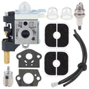 Hipa Carburetor Kit For Echo SRM266 SRM266T SRM266S SRM266U PAS266 SHC266 PE266 Trimmer/Brushcutter Edger Hedge # A021003830 RB-K112-1