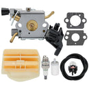 Hipa Carburetor Kit for Husqvarna 450E 450 445 445E Rancher Chainsaw # Replace for C1M-EL37B 5064504-01 5312156-01-1