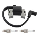 Hipa 30500-Z5T-003 Ignition Coil Module with 4 Prong Connector for Honda Gasonline Engines GX340 GX390T2 GX390U2 Replace 30500-Z5T-003 + Spark Plug-1