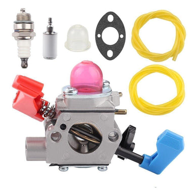 Carburetor Kit for Poulan Pro 530071775 PPBVM200 PBV200 BVM200LE BV200 BV200LE BVM210 BV2000 BV2000LE 25cc Leaf Blower # C1Q-W11 - 0