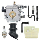 Hipa 1121-120-0606 Carburetor Kit For Stihl 024 024AV 024S 026 MS240 MS260 MS260C Farm Boss Chainsaw # Replace WT-194-1