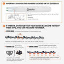 20 Inch Full Chisel Chain 3/8 Pitch .050 Gauge 72 DL For Husqvarna 455 Rancher 450 Stihl MS290 029 MS260 026 Chainsaw # Oregon D72 72EXL072G-7