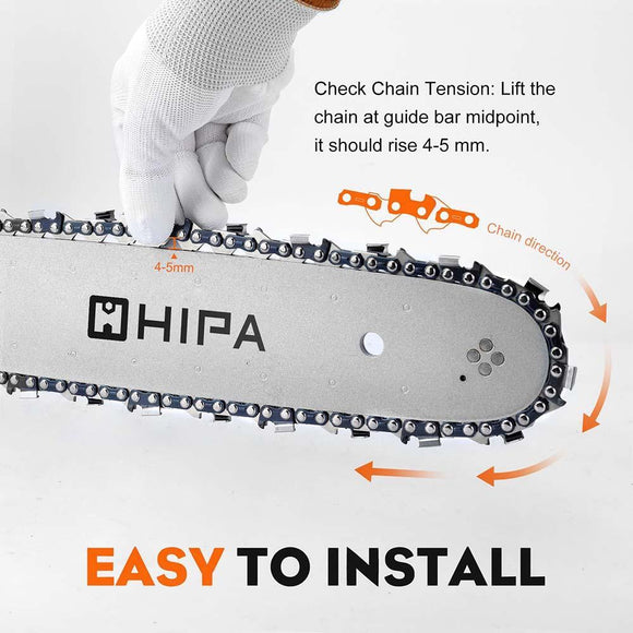 20 Inch Full Chisel Chain 3/8 Pitch .050 Gauge 72 DL For Husqvarna 455 Rancher 450 Stihl MS290 029 MS260 026 Chainsaw # Oregon D72 72EXL072G