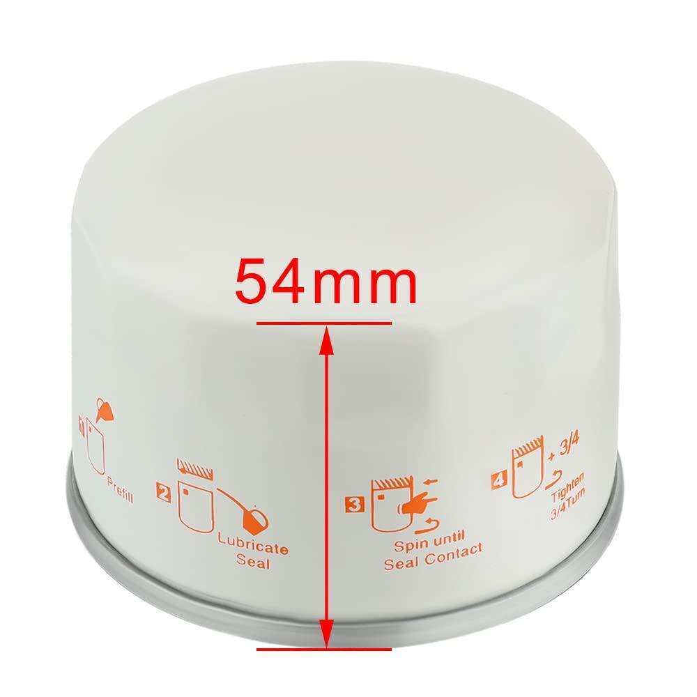Hipa 07-0446 Oil Filter for BS Kawasaki FX600V FR691V FR730V FR651V FR541V FR600V FX600V FS730 FX600v FS481V FS691V FS651V Engine # 492932S 7045184YP