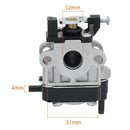 Hipa Carburetor Kit For Toro 51945 51946 51947 51948 25.4 cc Gas String Trimmer Blower F-Series Trimmer # 308480001 Walbro WYC-7-3