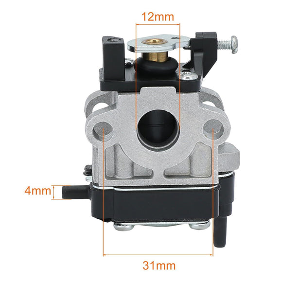 Hipa Carburetor Kit For Toro 51945 51946 51947 51948 25.4 cc Gas String Trimmer Blower F-Series Trimmer # 308480001 Walbro WYC-7