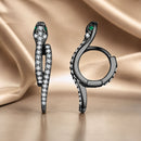 S925 Sterling Silver Pavé Setting CZ Earrings for Women-1